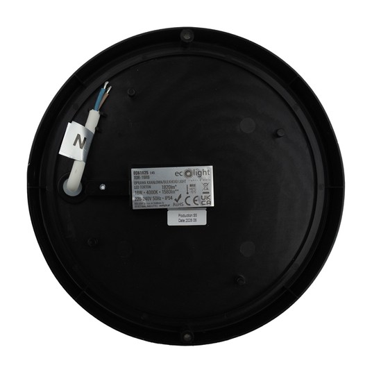 Torton TOR-18RB 18W 4000K 1580lm IP54 OKRĄG CZARNY -zdjęcie numer 5