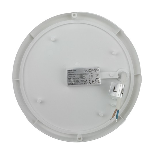 Torton TOR-18RW 18W 4000K 1580lm IP54 OKRĄG BIAŁY -zdjęcie numer 5