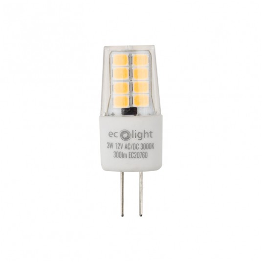 Żarówka LED G4 3W 12V 3000K 300lm -zdjęcie numer 1