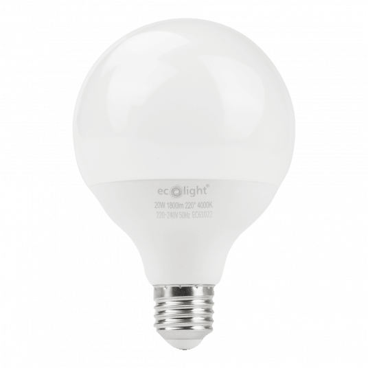 Żarówka LED G95 E27 20W 4000K -zdjęcie numer 1
