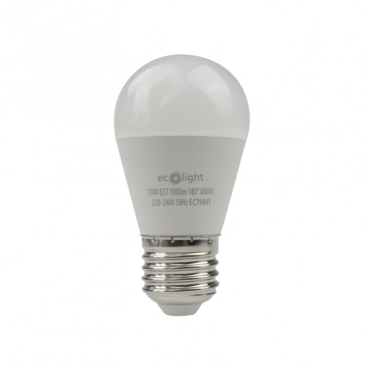 Żarówka LED GOLF BALL E27 10W 4000K 1000lm -zdjęcie numer 1