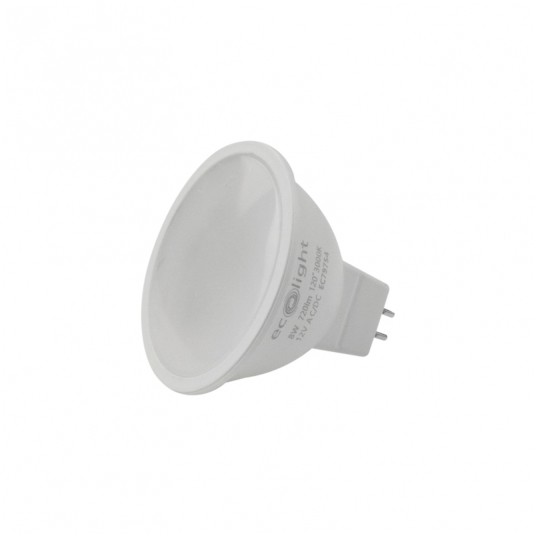 Żarówka LED MR16 8W 12V 3000K 720lm -zdjęcie numer 1