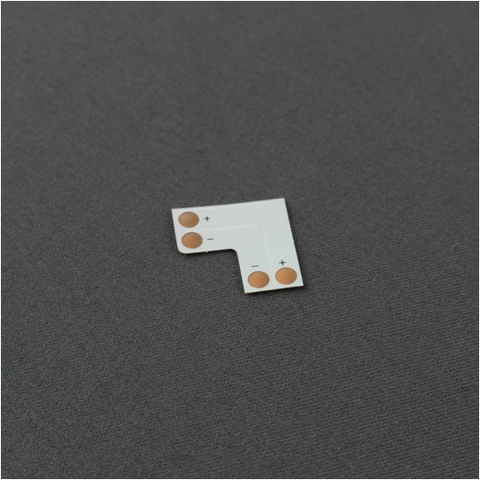 Złączka LED MONO 8mm kątowa "L" -zdjęcie numer 1