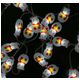 Magiczne lampki 50 led 6500K Bałwan 5m DC5V APP -zdjęcie numer 1