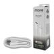 Przedłużka USB A-USB C 1m biała -zdjęcie numer 1