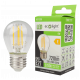 Żarówka LED GOLF BALL FILAMENT G45 6W E27 2700K 720lm -zdjęcie numer 3