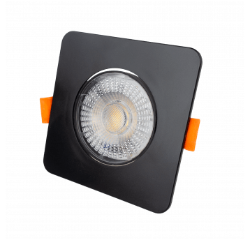 Downlight LED 3W/5W/7W CCT czarny kwadrat