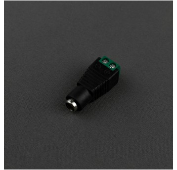 Gniazdo DC 5.5/2.1 z szybkozłączem do taśm LED mono