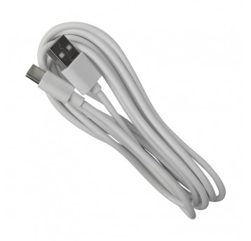 Kabel USB-A/USB-C biały 2m