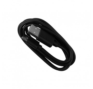 Kabel USB-A/USB-C czarny 1m