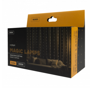 Magiczna kurtyna 100led 1m*1m 3000K,DC5V