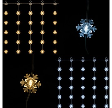 Magiczna kurtyna 100led 1m*1m CCT Śnieżynka DC5V