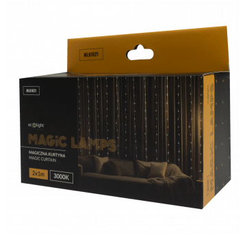 Magiczna kurtyna 200led 2m*1m 3000K,DC5V