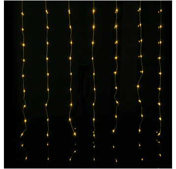 Magiczna kurtyna 200led 2m*1m 3000K,DC5V