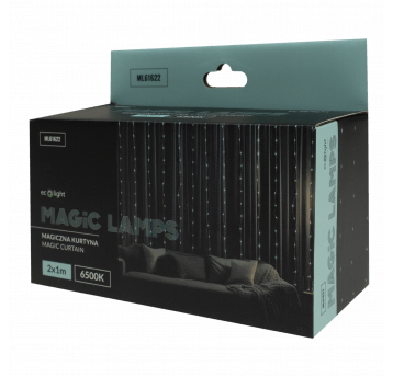 Magiczna kurtyna 200led 2m*1m 6500K,DC5V