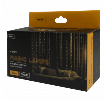 Magiczna kurtyna 400led 3m*2m 3000K,DC5V
