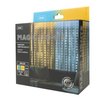 Magiczna kurtyna 600led 3m*2m CCT 230V