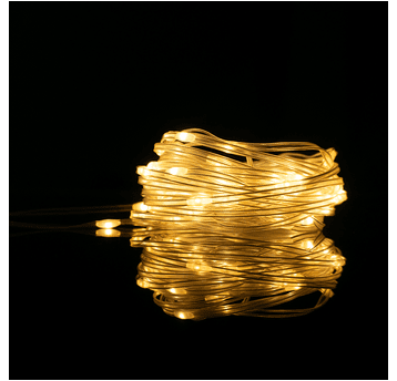 Magiczne lampki 200 led 3000K 20m USB-A 5V