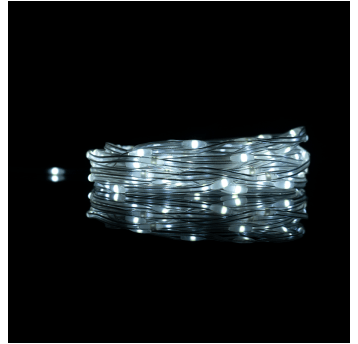 Magiczne lampki 200 led 6500K 20m DC5V