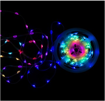 Magiczne lampki 400 led 1mln kolorów 40m DC5V