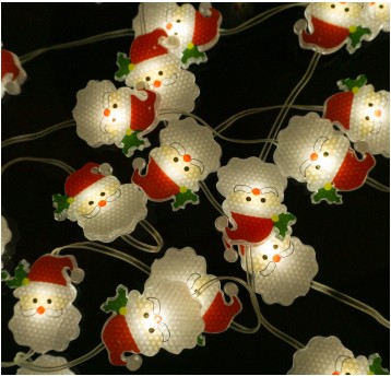 Magiczne lampki 50 led 3000K Mikołaj 5m DC5V