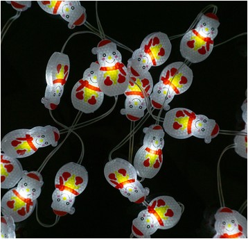 Magiczne lampki 50 led 6500K Bałwan 5m DC5V APP