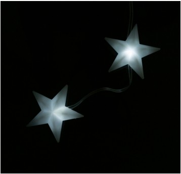 Magiczne lampki 50 led 6500K Gwiazda 5m DC5V