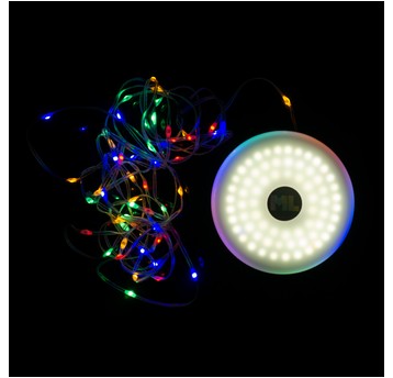 Magiczne lampki kempingowe 80led RGBNW USB-C 5V 8m