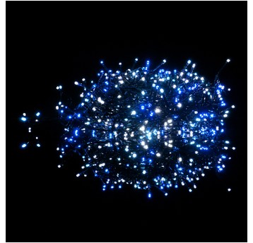 Magiczny sznur 1000led 8 tryb IP44 8000K 50m 230V