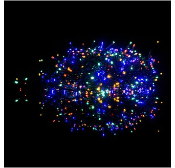 Magiczny sznur 500led 8tryb IP44 1mln kol 25m 230V