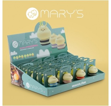 MARY'S breloczek LED mała pszczółka ZESTAW (24szt)