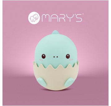MARY'S lampka nocna LED Baby dino RGB niebieski