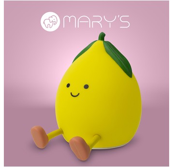 MARY'S lampka nocna LED cytryna