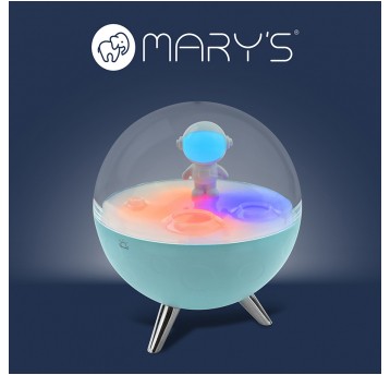 MARY'S lampka nocna LED RGB Księżyc niebieski