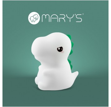 MARY'S lampka nocna LED RGB T-Rex