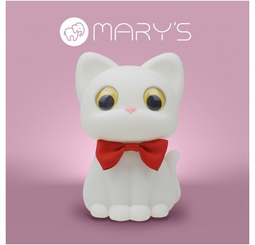 MARY'S lampka nocna LED Uroczy Kotek