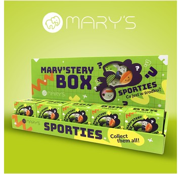 MARY'S MARY'STERY BOX SPORTIES display 5 szt.