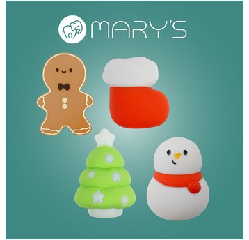 MARY'S zestaw LED świątecznych magnesów