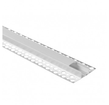 Profil GNS01 natynk. anodowany + klosz mleczny 1m