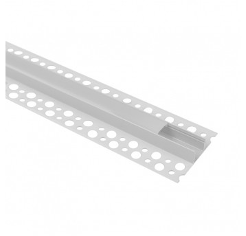 Profil GPP01 podtynkowy biały + klosz mleczny 1m