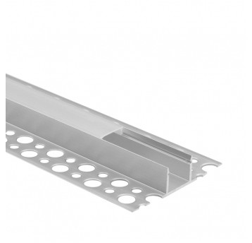 Profil GPP02 podtynkowy anodowany +klosz mrożony 2m