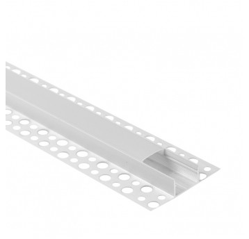 Profil GPPS01 podtynkowy biały + klosz mrożony 1m