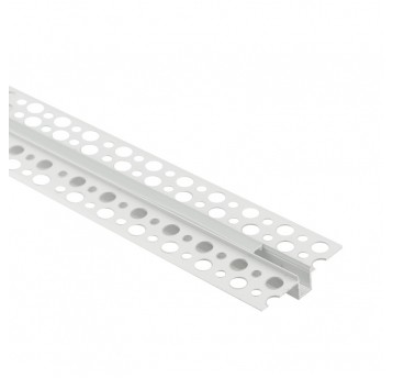 Profil GPW01 podtynkowy biały + klosz mrożony 1m