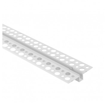 Profil GPW01 podtynkowy biały + klosz transp. 1m