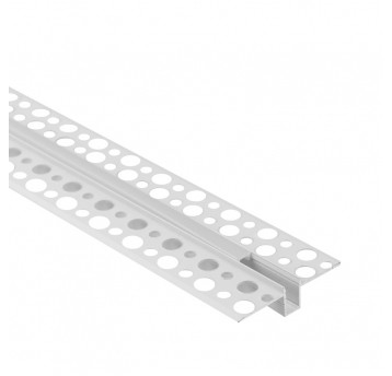 Profil GPW02 podtynkowy biały + klosz mleczny 2m