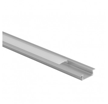 Profil P01 podtynkowy anodowany +klosz mrożony 1m