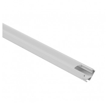 Profil R01 narożny biały + klosz mrożony 1m