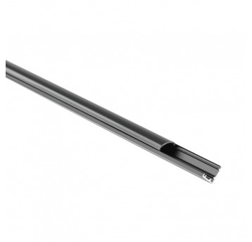 Profil RW02 narożny czarny + klosz czarny 2m