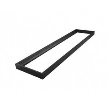 Ramka do panelu LED 1200x300x44mm N/T ALU czarna