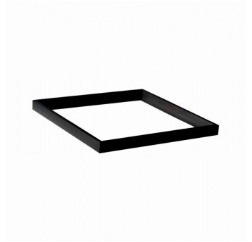 Ramka do panelu LED 600x600 N/T ALUMINIOWA czarna